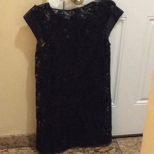 Navy blue dress